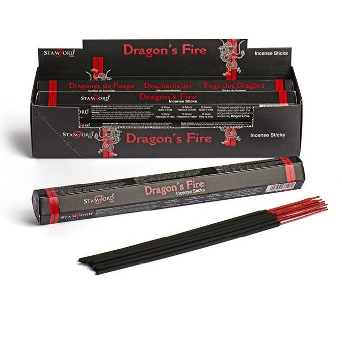 Dragons Fire Hex Incense Sticks