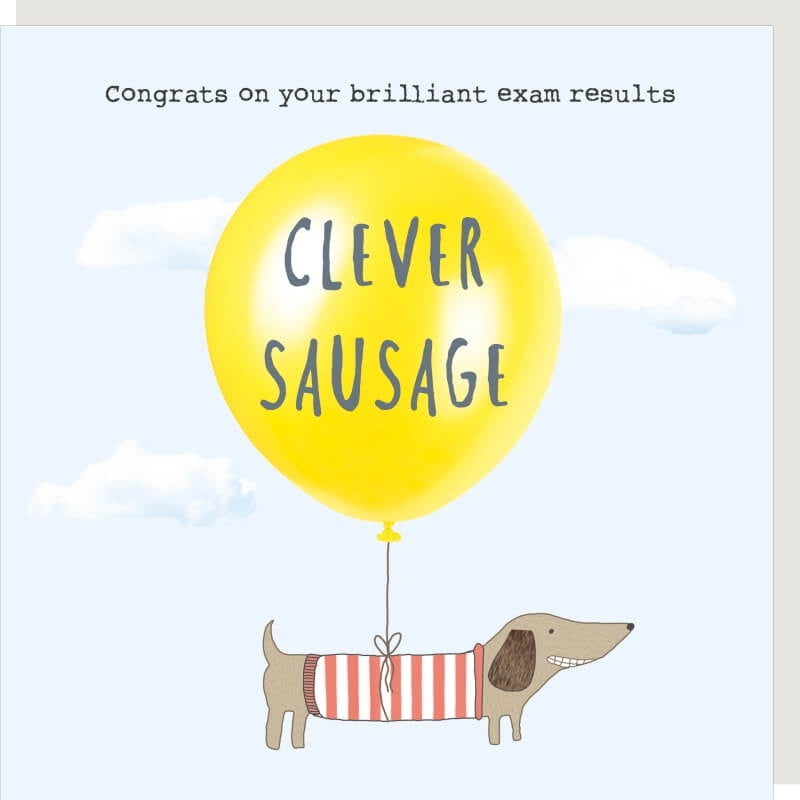 Congratulations Clever Sausage Card | Rosie MadeA Thing