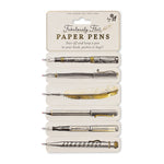 Fabulously Flat Paper Pens Set of 6