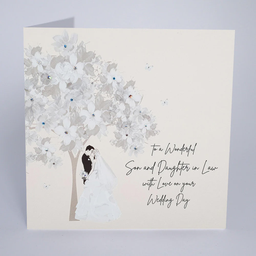 Son & Daughter in Law Wedding Day Card | Five Dollar Shake
