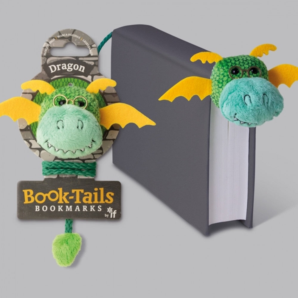 Book-Tails Bookmark | Green Dragon