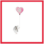 HedgehogLove You Valentines Day Card