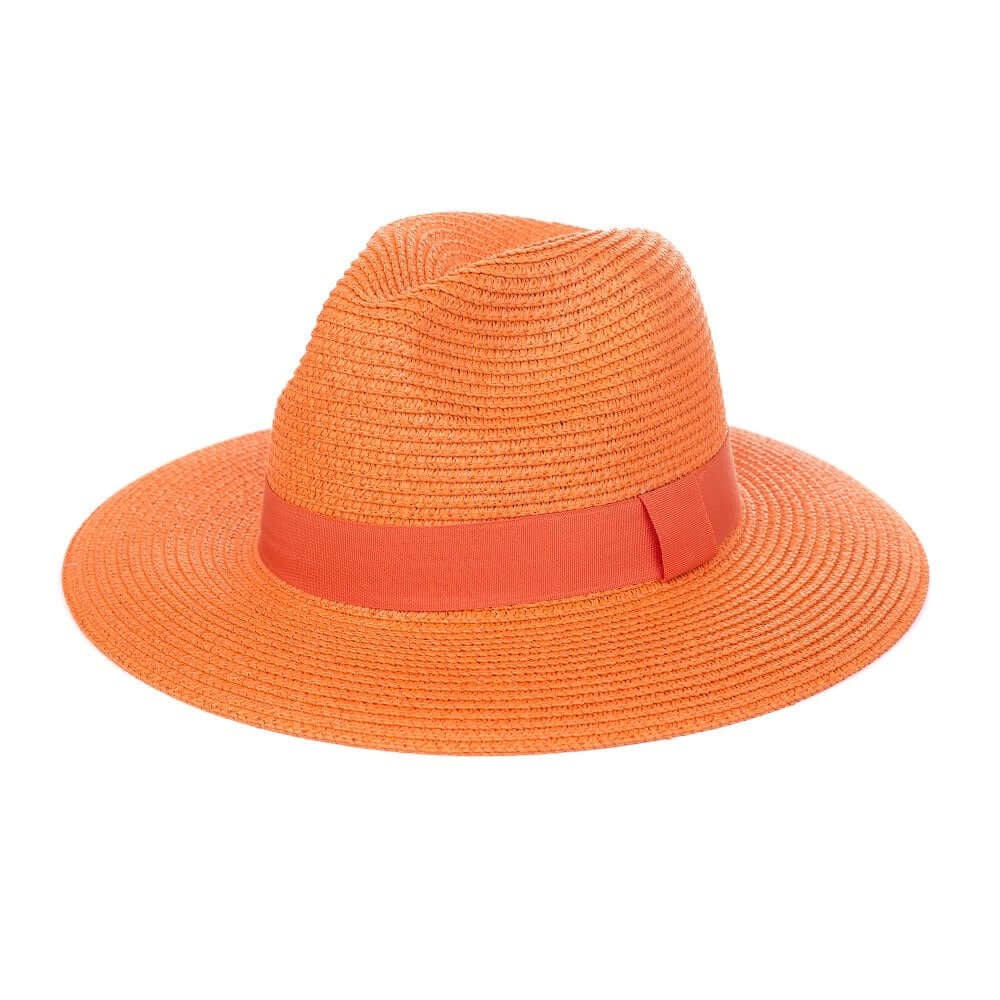 Ibiza Bright Orange Summer Hat