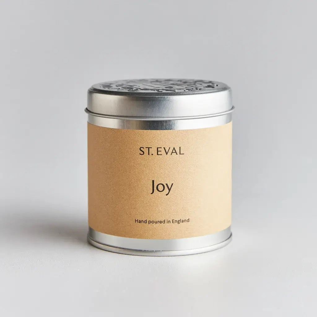 St Eval Candle Tin | Joy