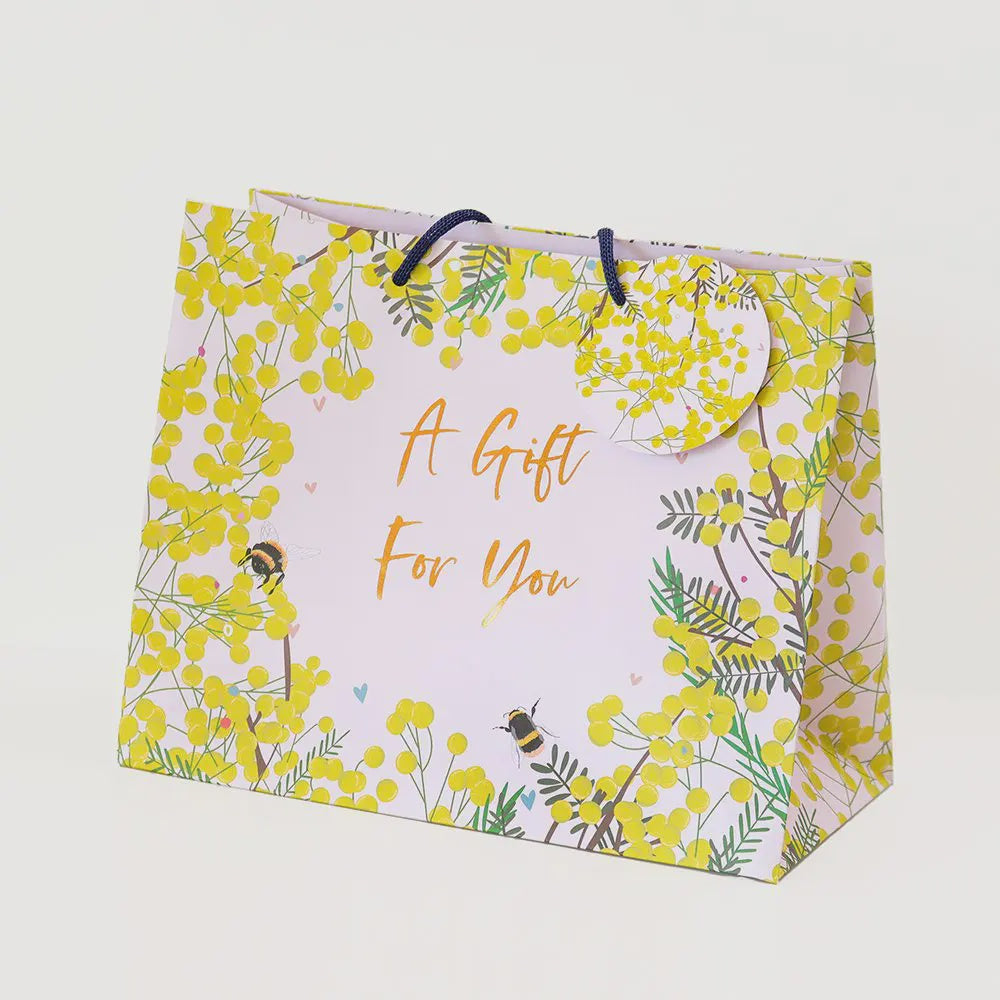 Gift Bag Large Mimosa Print | Tote