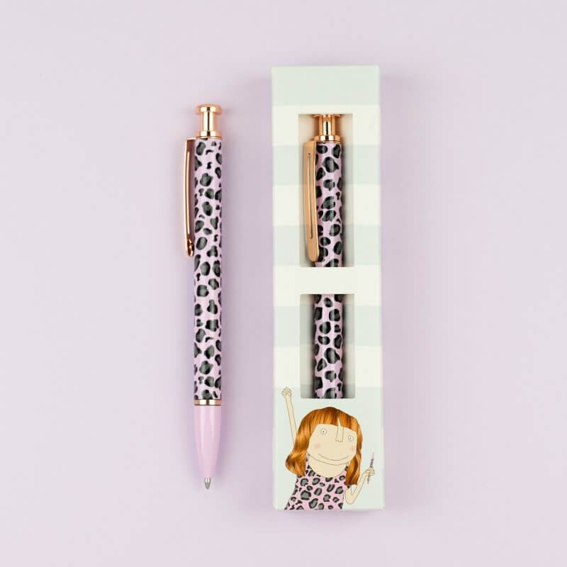 Leopard Leopardy Print Pen | Rosie Made a Thing PN001