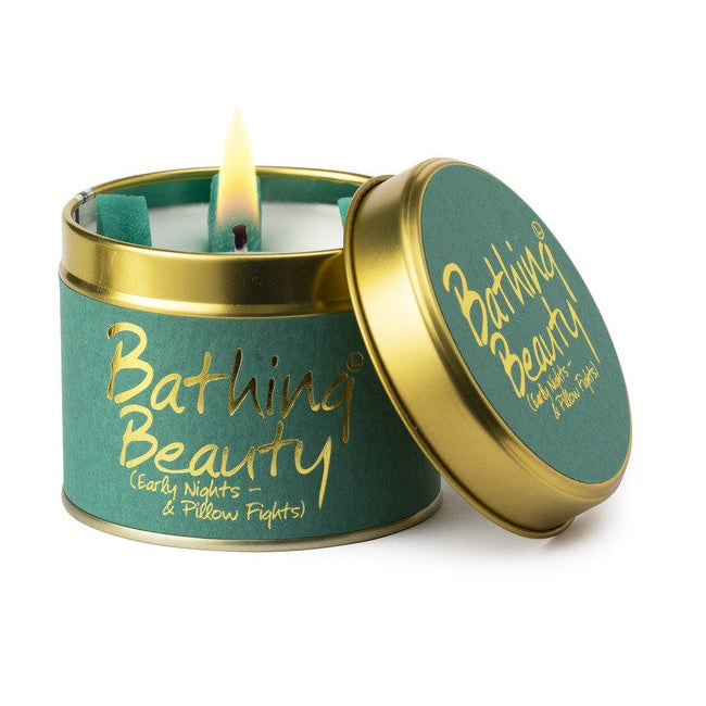 Lily-Flame Candle Tin | Bathing Beauty