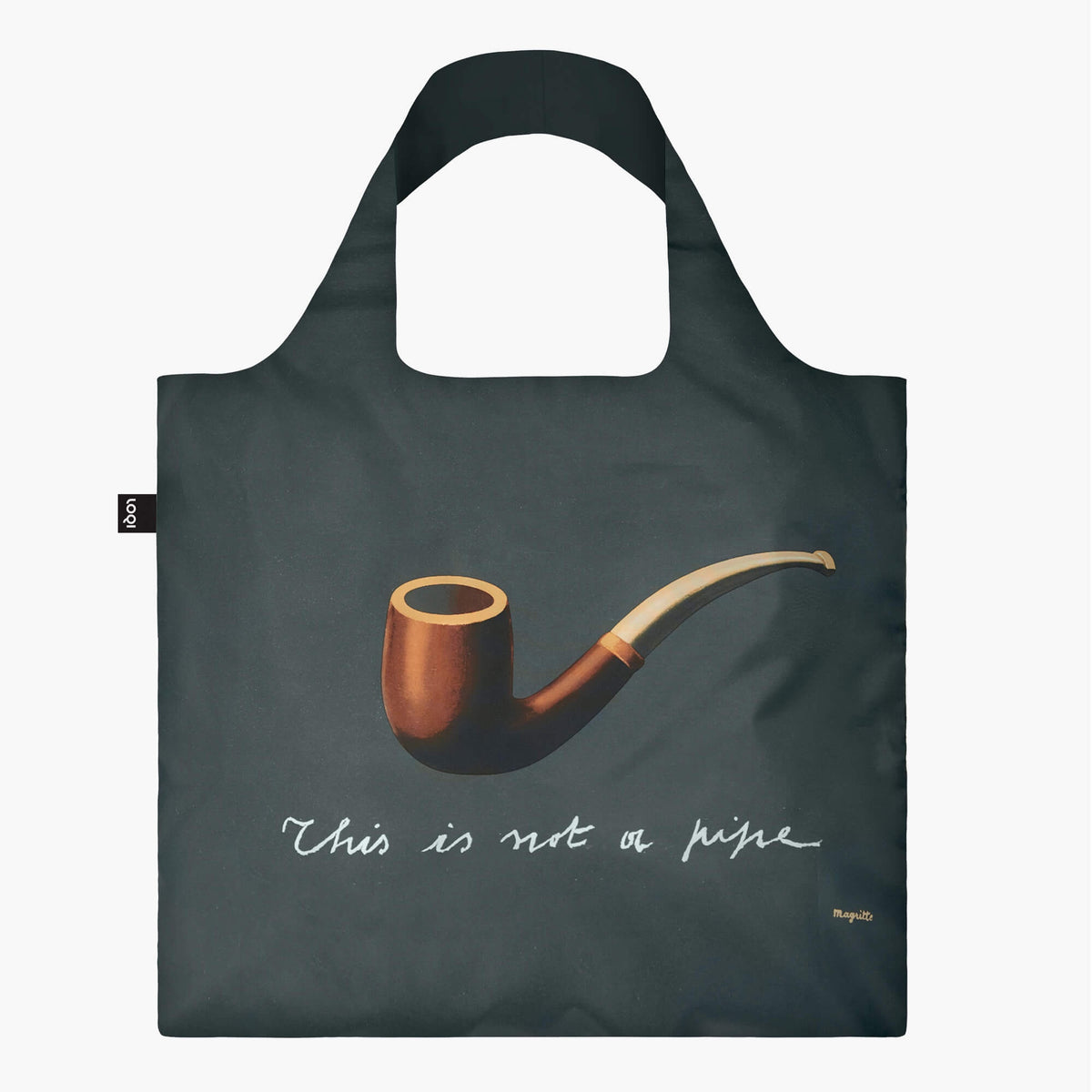 LOQI René Magritte Shopping Bag | The Treachery of Images