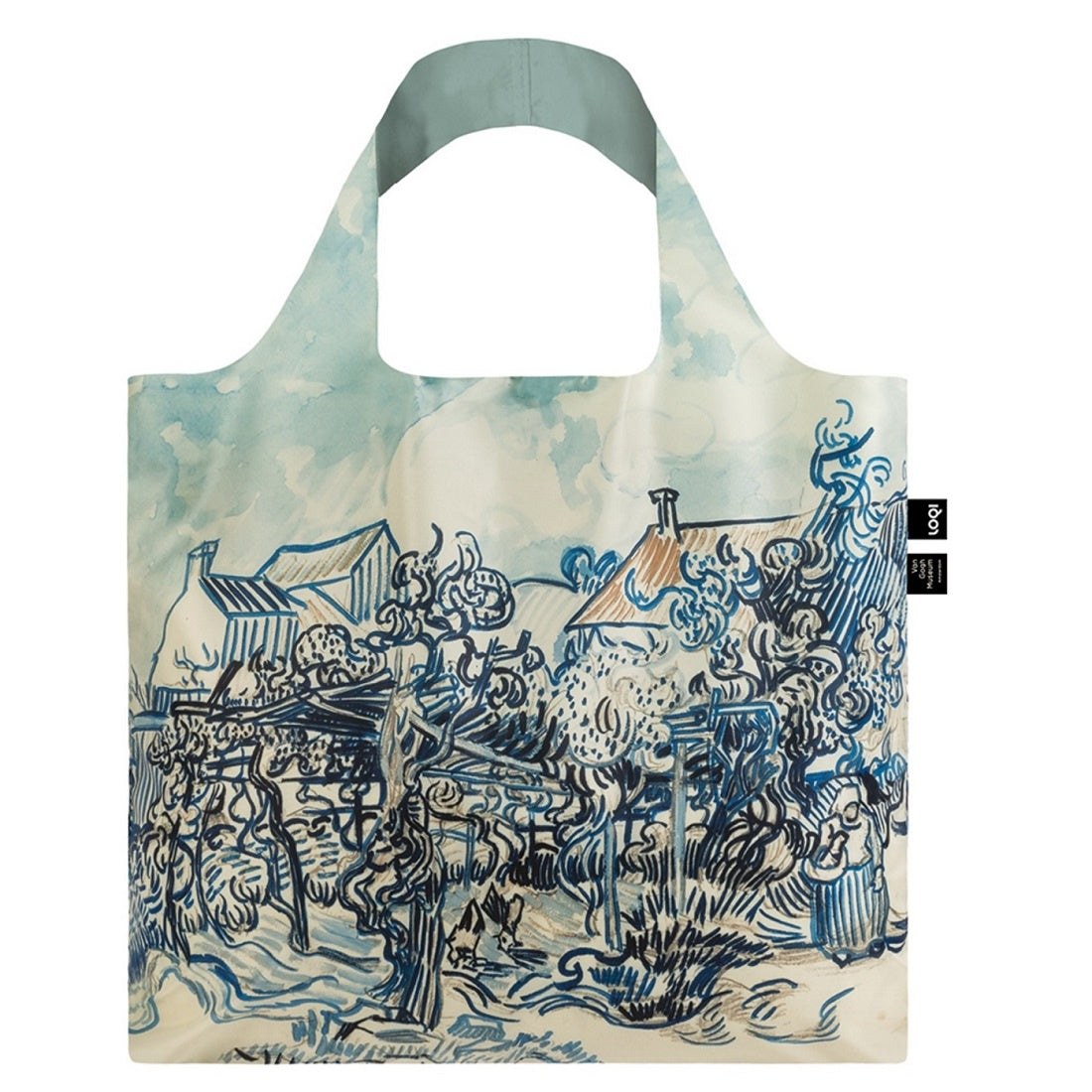 LOQI Van Gogh Old Vineyard Tote Bag