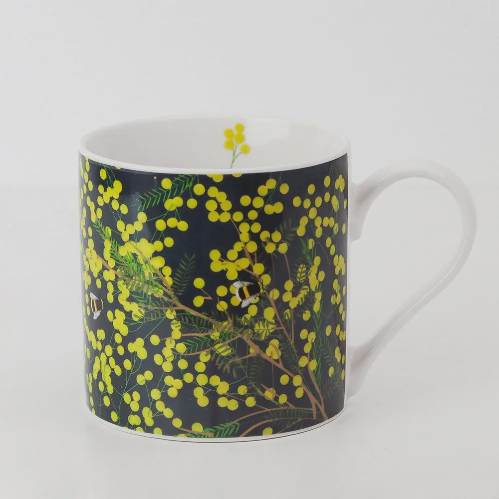 Mimosa China Mug by Belly Button inSouthend at Under the Sun shop