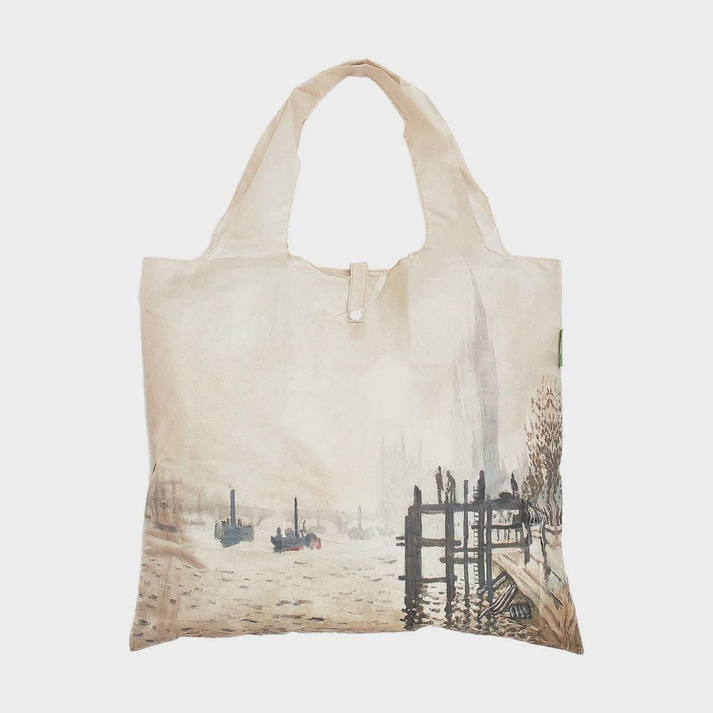 National Gallery The Thames Westminster Foldable Shoping Bag