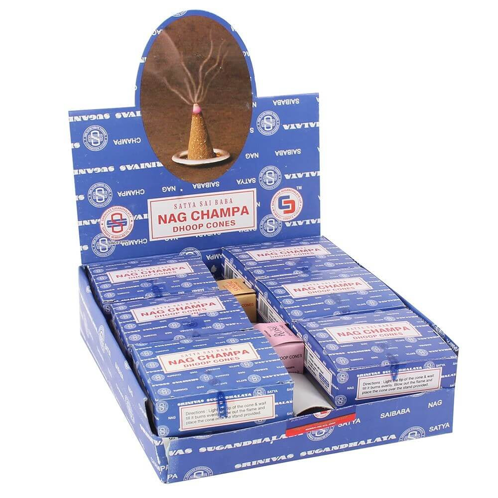 Nag Champa Incense Cones Sai BabaSatya