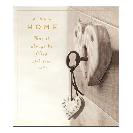 New Home Card Filled With Love