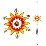 Yellow & Orange Sunflower Wind Chime