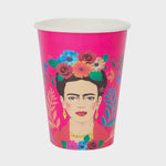 Buy Pink Frida Kahlo Party Cups in Southend at Under the Sun gift shop