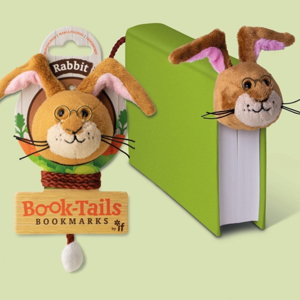 Rabbit Book-Tails Bookmark at Under the Sun Southend shop