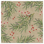 Red Berries Organics Christmas Napkins