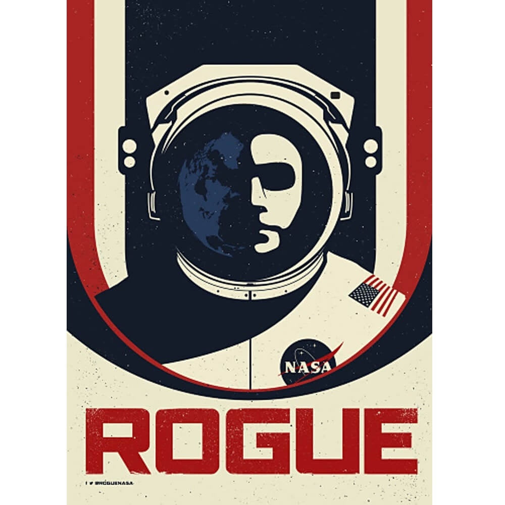 Rogue NASA | art print by Justin Van Genderen