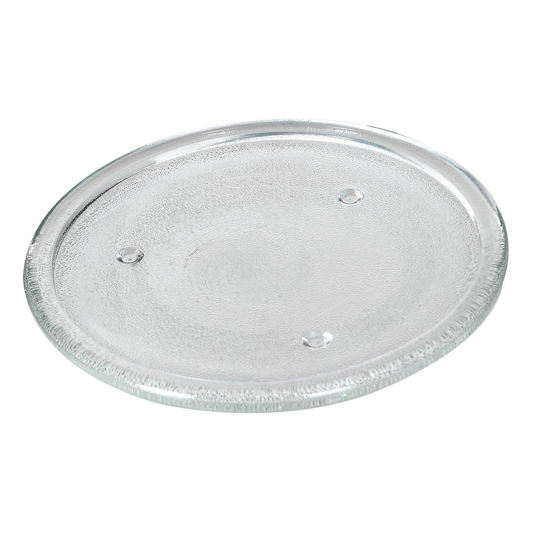 Round Clear Glass Candle Plate D20cm