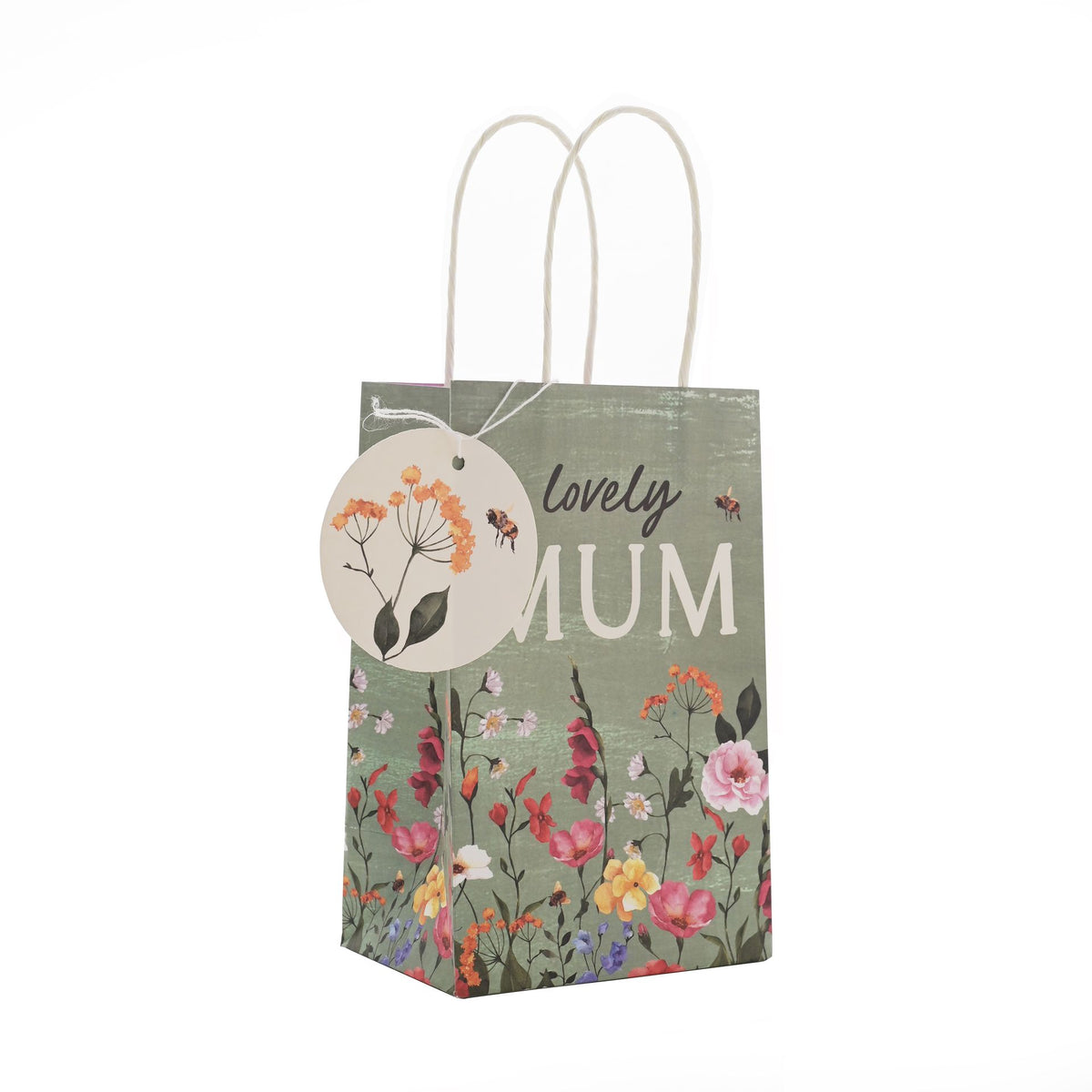 Mum Floral Gift Bag | Small