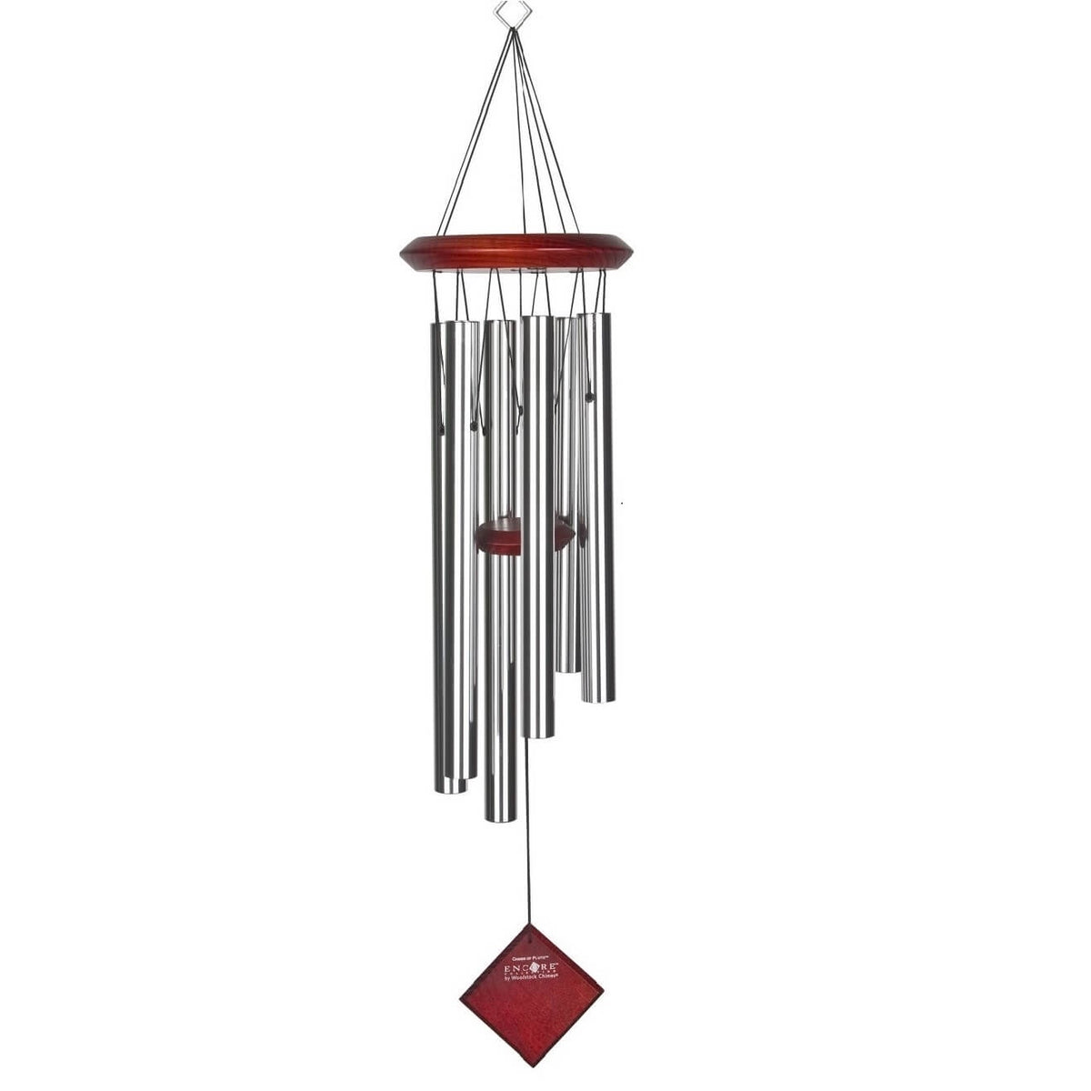 Woodstock Encore Wind Chimes of Pluto | Silver