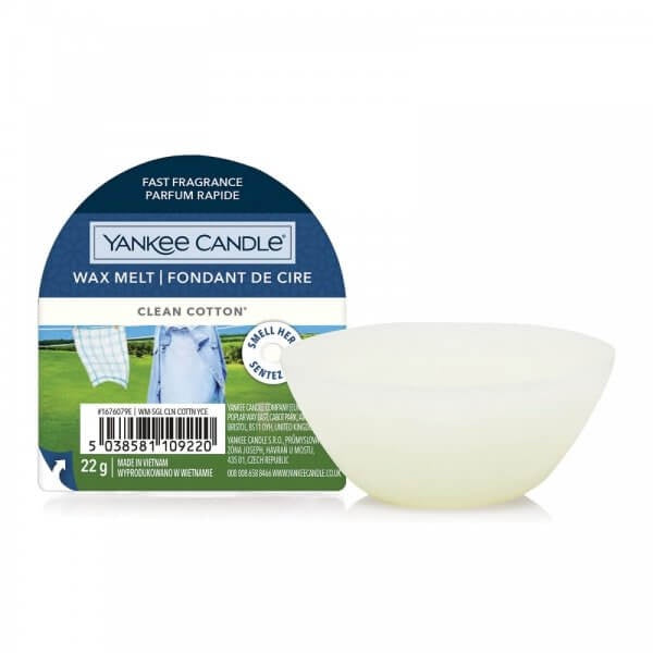 Yankee Wax Melt | Clean Cotton