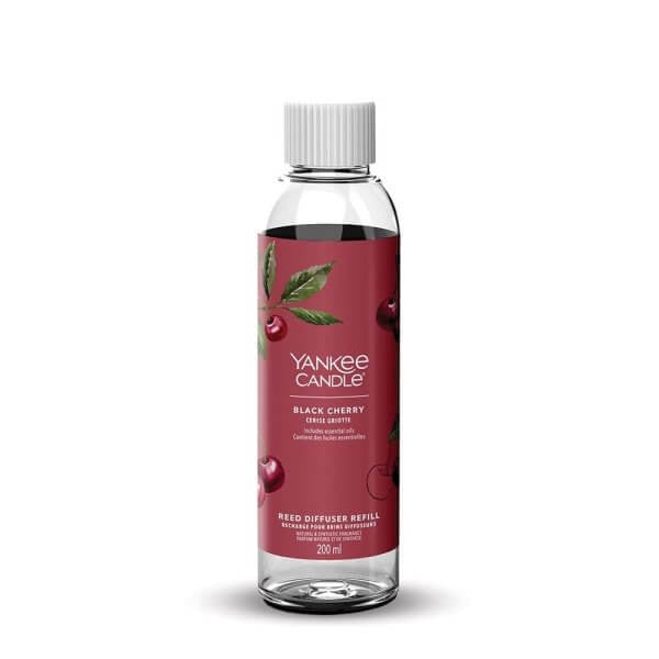 Refill Yankee Reed Diffuser | Black Cherry