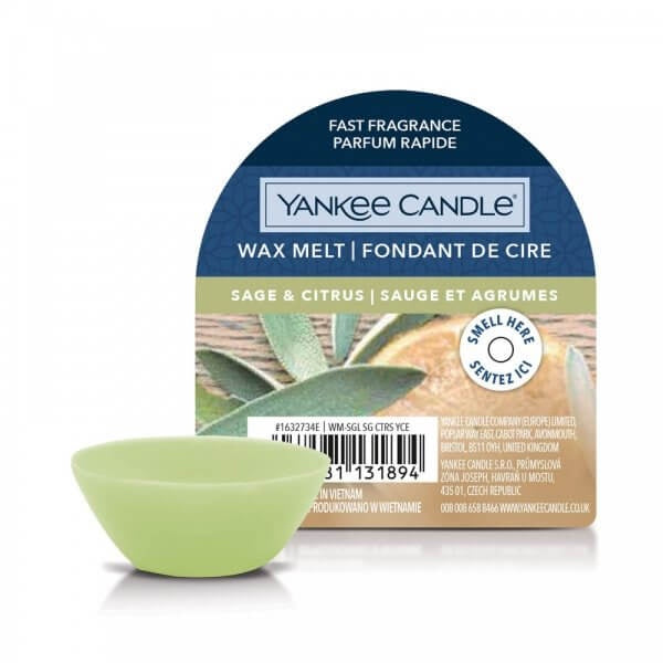 Yankee Wax Melt | Sage & Citrus