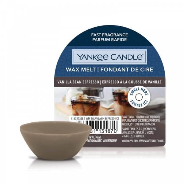 Yankee Wax Melt | Vanilla Bean Espresso